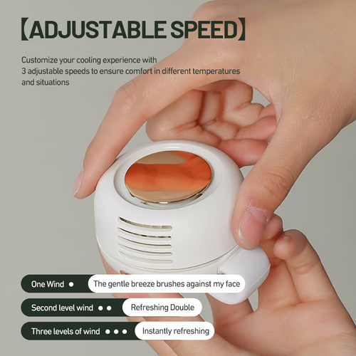 🔥2025 Summer Hot Sale -Portable Silent Mini Bladeless Electric Fan