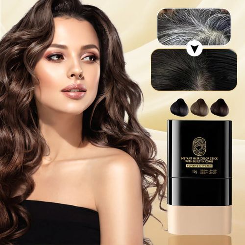 🎉Buy 1 Get 1 Free🎉Instant Hair Color Stick With Built-In Comb