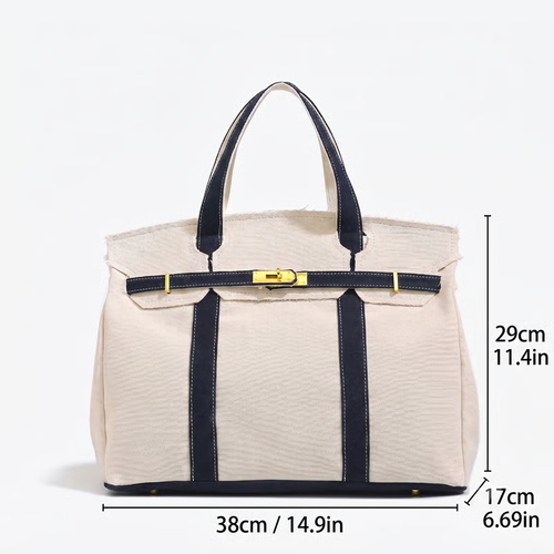 ✨ The Everyday Canvas Tote – Lightweight, Large Capacity