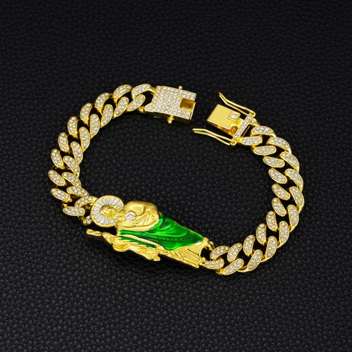 🔥Rotatable Cuban Link  Hip-Hop Saint Jude Necklace