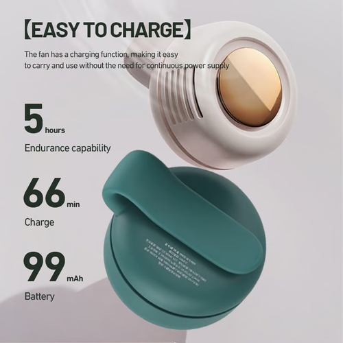 🔥2025 Summer Hot Sale -Portable Silent Mini Bladeless Electric Fan