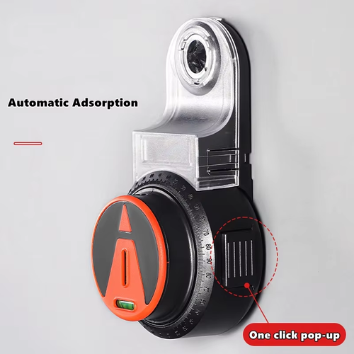 2 in 1 Drill Dust Collector & Laser Level 360° Rotatable Drilling Dust Collector