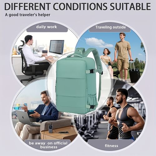 🎒 Multifunctional Travel Backpack-Large capacity for all your trips