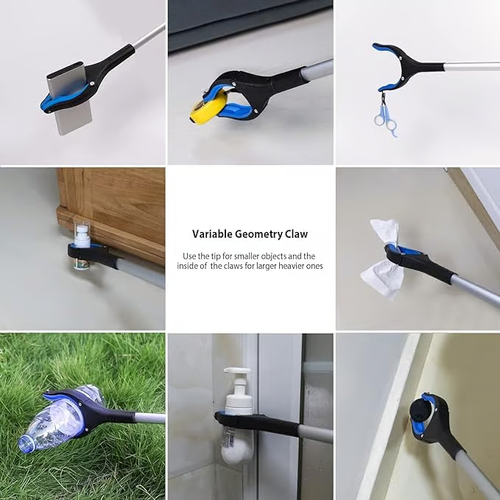 2025 Newly Upgraded Foldable Grabber with 360° Rotating Clip
