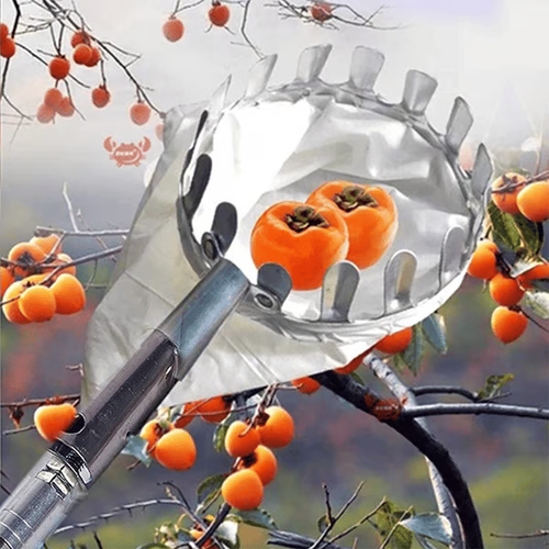 Telescopic pole Fruit Picker Head Basket(Diameter 16CM)