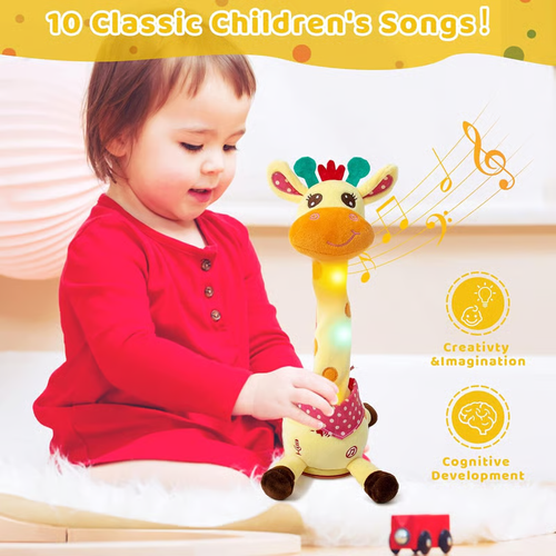 🎉 Best-Selling Musical Giraffe Toy