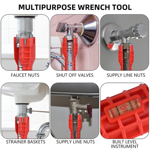 8-in-1 Sink Wrench🛠️