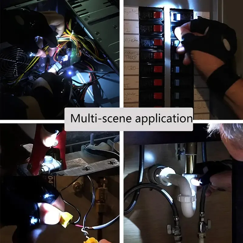 🔥💯💡LED Gloves with Waterproof Lighting🔦(1 Pair)🎉