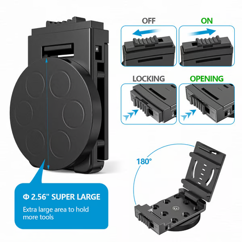 🧲 Heavy Duty Magnetic Tool Belt Clip🔧