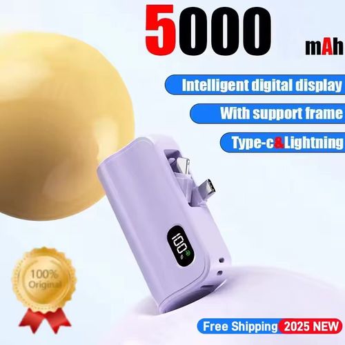 💥Limited time 50% off💥Mini 5000mAh Wireless PowerBank