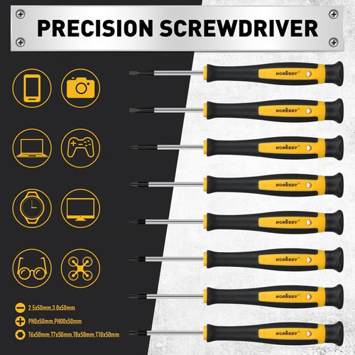 131-Piece Magnetic Screwdriver Set