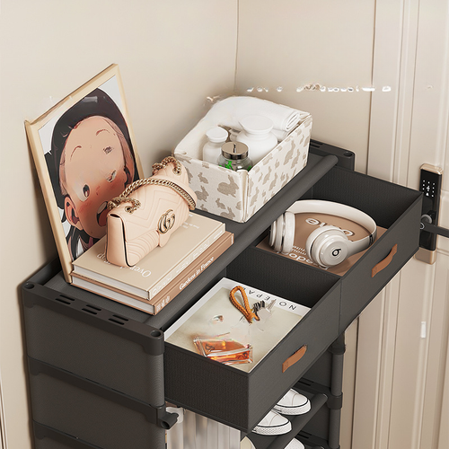 7 Tier Dustproof Shoe Rack With Storage Drawers🥿