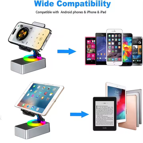 3 All in 1Bluetooth Speaker Charger Cell Phone Stand
