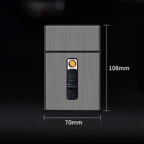 Cigarette Case with Lighter