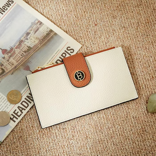Anti-theft credit card case with zipper pocket