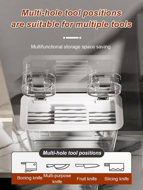 ⏳Wall Mounted Knife Iron Rack