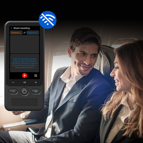 📲 2-in-1 Portable Translation Device – Real-time translation