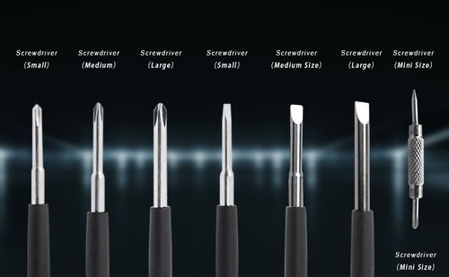 8 Screwdrivers in 1 Tool with Worklight and Flashlight
