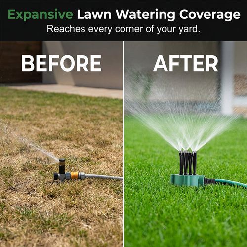 🌿 360° Coverage Precision Garden Irrigation Sprinkler 💧2pcs
