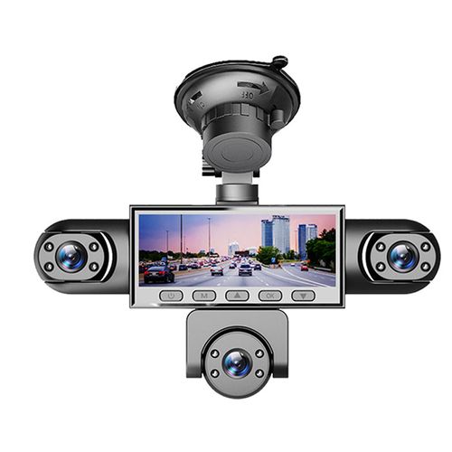 🚗📹 HD 1080P Multi-Lens Dash Cam with Night Vision – Multiple lenses, clear view day and night. 🔥✨