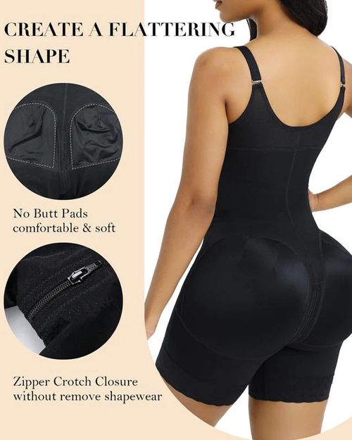 Tummy Control Butt Lifter Shaper with Zipper