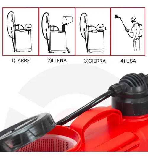 Hand Sprayer Sprayer 20 Liters Mix Kawashima Akh20l Red
