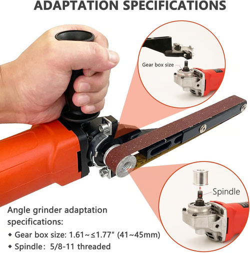 Angle Grinder Belt Sander Converter
