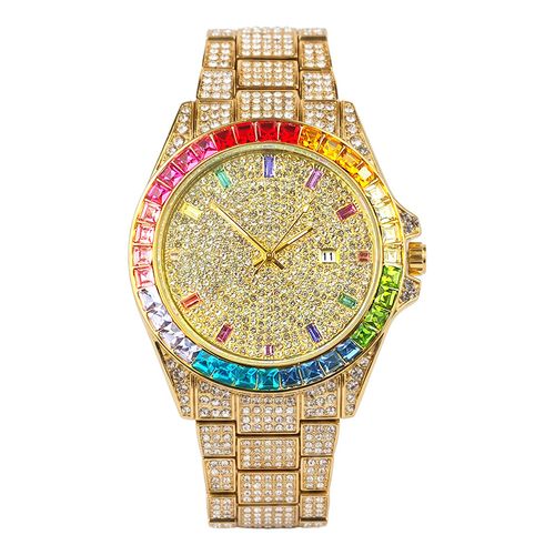 🌈Luxury Rainbow Diamond Men's Watch