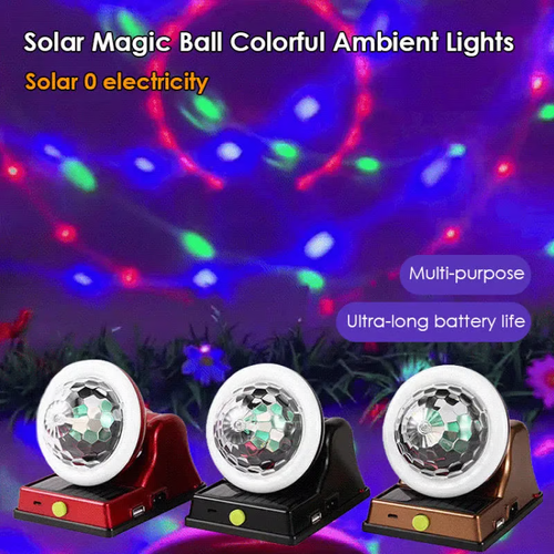 Solar Colorful Magic Ball Light💥