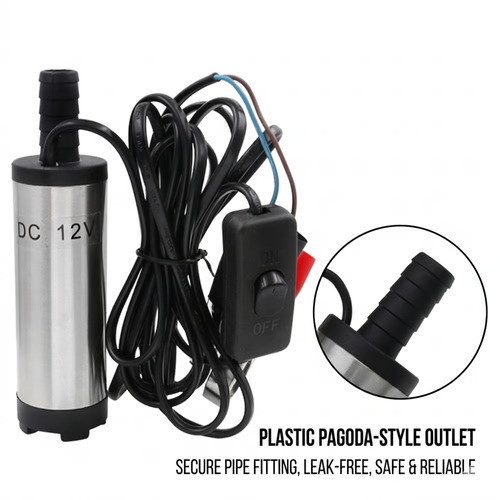 ⛽ 12V Portable Fuel Transfer Pump