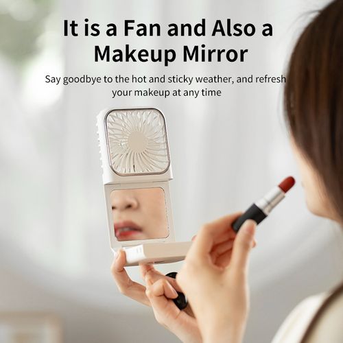 2025 New folding makeup mirror desktop mobile phone standfan