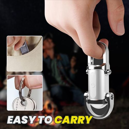 🔥1200LM Super Bright Mini Keychain Flashlight Waterproof