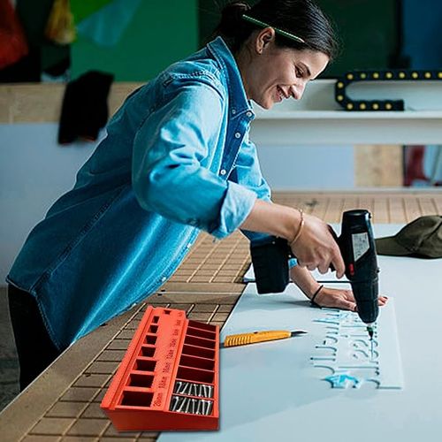 M3 Bolt Sorter with 7 Measuring Slots, Household Bolt Classification Tool
