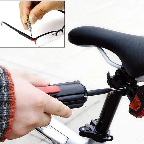 8 Screwdrivers in 1 Tool with Worklight and Flashlight