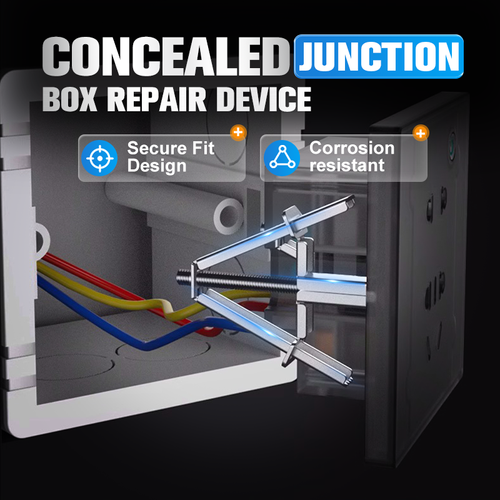 🔥2025 Hot Sale💖Concealed Junction Box Repair Device-10PCS