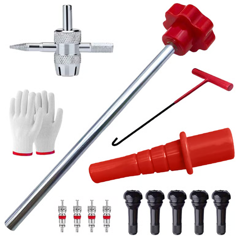 Quick Change Car Tire Valve Tool Kit