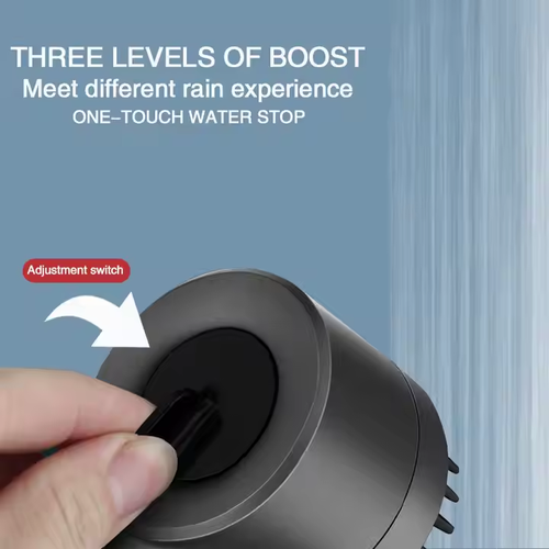 4 Modes Adjustable Shower Set 4 in 1 Massage Shower High Pressure Water Saving Handheld Shower Head