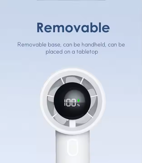 Portable Turbo Design High Speed Rechargeable Handheld Mini Ventilador Air Cooler Electric Small Handheld Mini Fan