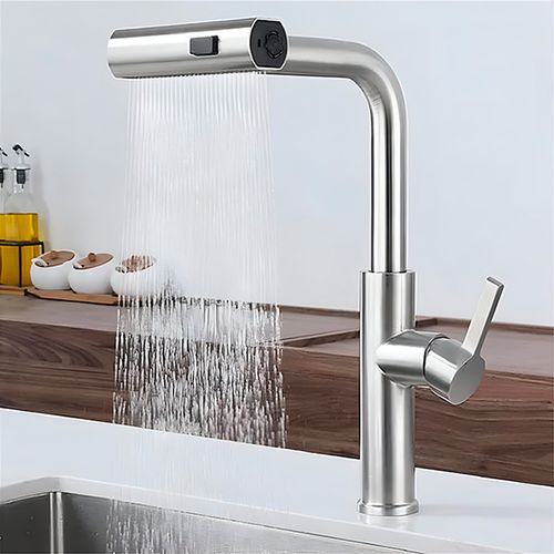 3-in-1 Faucet Upgrade: 360° Rotation, Spray
