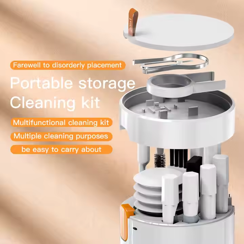 ortable 20 In1 Screen Spray Cleaner Camera Keyboard Cleaning Brush Set Earphone Mobile Phone Cleaning Kit