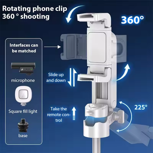3-in-1 Bluetooth Selfie StickTripod