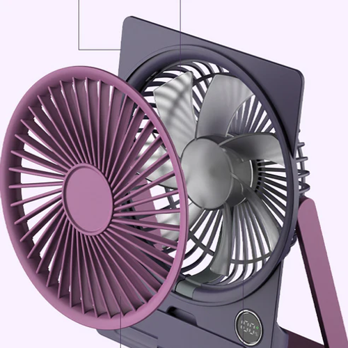 🔥Ultra Slim Card USB Rechargeable Mini Fan