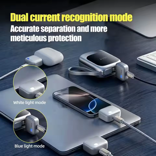 140W Fast Charger Phone Adapter with Auto Power Cutoff & Ejects Phone When Fully Charged