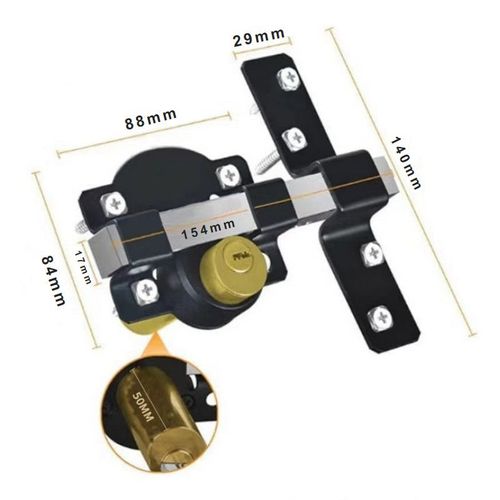 Long Throw Gate Lock