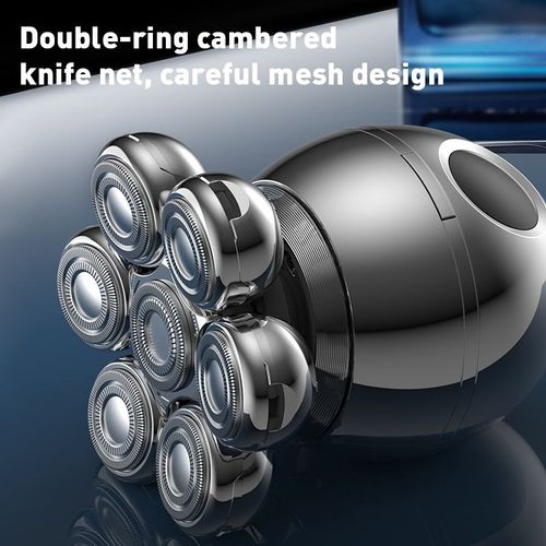 🔥7D Multifunctional Electric Shaver – Cordless, waterproof, and safe for face, head, and intimate areas