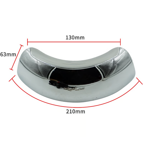 Motorcycle ultra-wide-angle rearview mirror