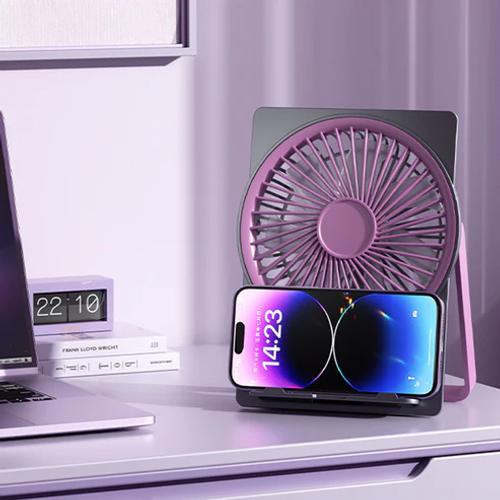 🔥Ultra Slim Card USB Rechargeable Mini Fan