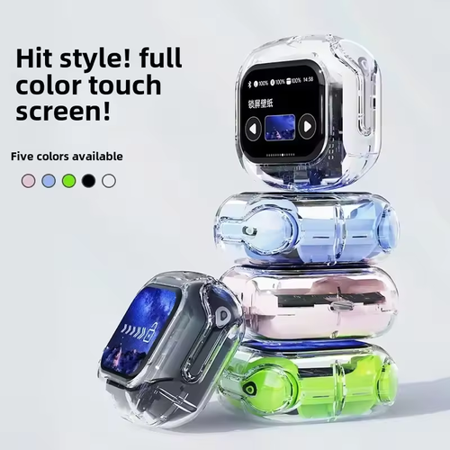 🎧Air Max Bluetooth 5.4 Smart Touch Screen Earphones