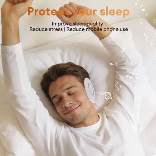 S1 Ultra-Thin Bluetooth Pillow Speaker with Bluetooth 6.0 - Bone Conduction Technology