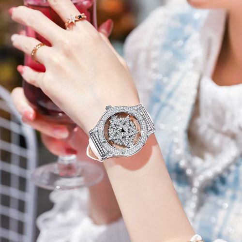Fashion Dress Women's Watch Diamonds Dial